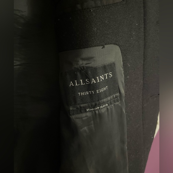 All Saints Formal Wool Jacket - Picture 2 of 2